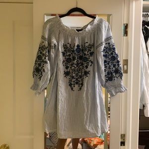 Zara Off The Shoulder Dress